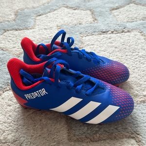 Boys cleats, Adidas Predator.